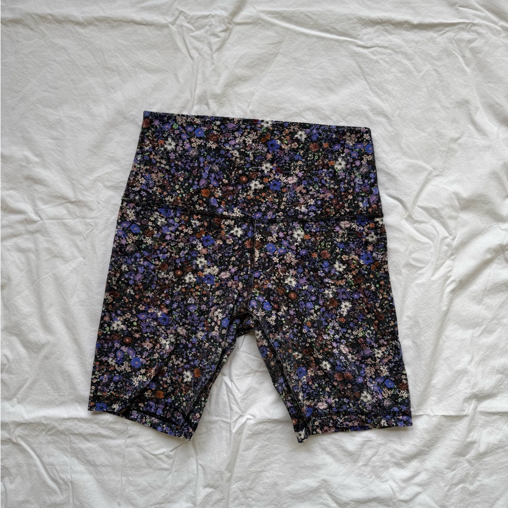 Lululemon Floral Women's Bike Shorts